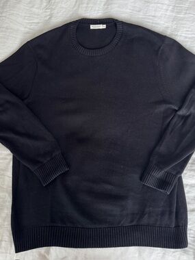 Suitsupply Navy Cotton Crewneck